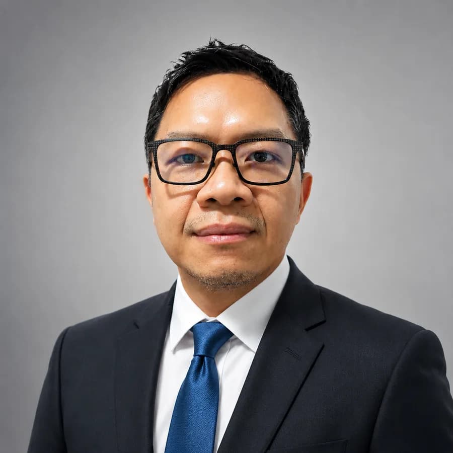 Portrait of Yogi Wiputra, founder of Axtor.